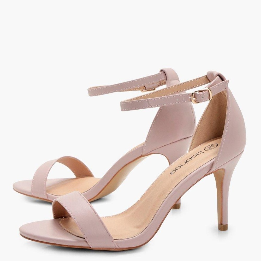 Wide Fit Low Heel - Soft Pink / Blush